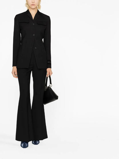 Toybox Dry Wo Single-Breasted Wool Blazer