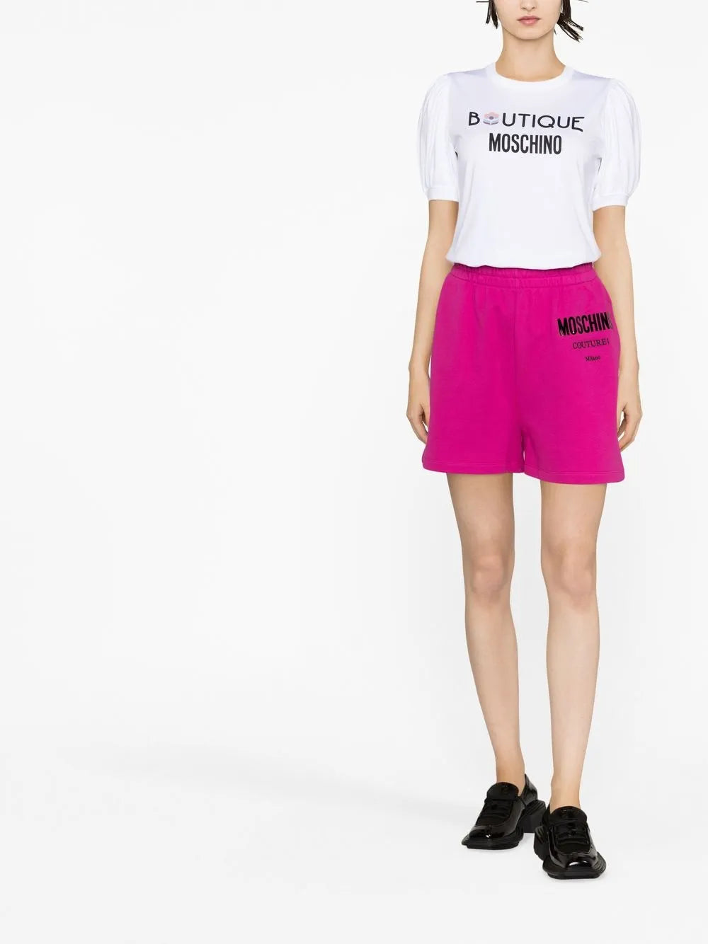 Logo-Print Track Shorts