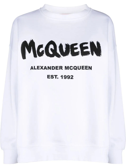 Logo-Print Cotton Sweatshirt