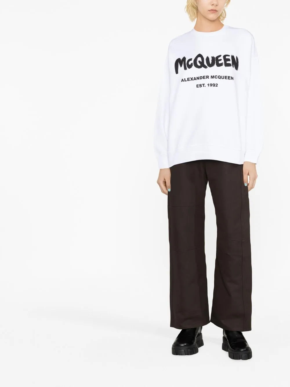 Logo-Print Cotton Sweatshirt