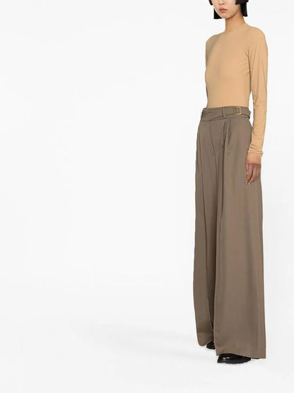 Half-Transparent Long-Sleeved Bodysuit