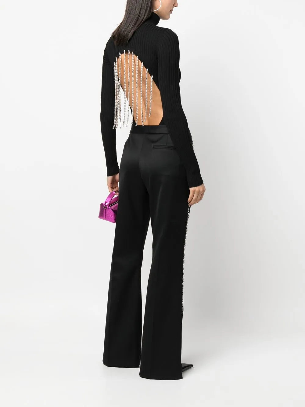Ziggy Crystal-Embellished Bodysuit