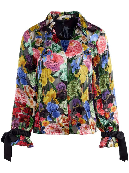 Randa Floral Embroidery Shirt