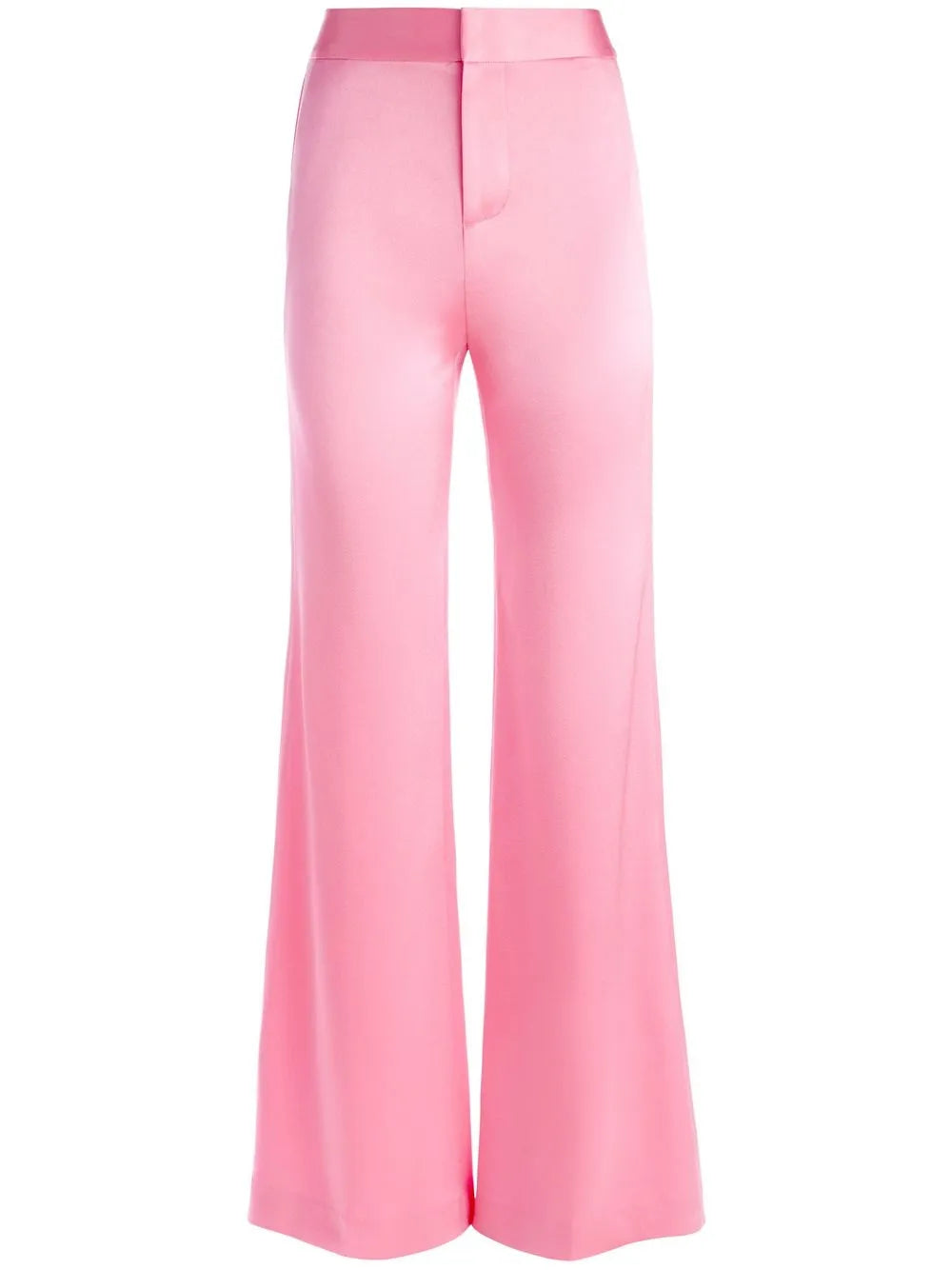 Deanna Satin-Finish Palazzo Pants