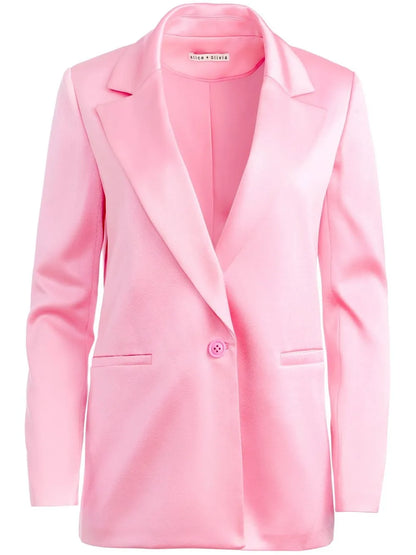 Denny Single-Breasted Blazer