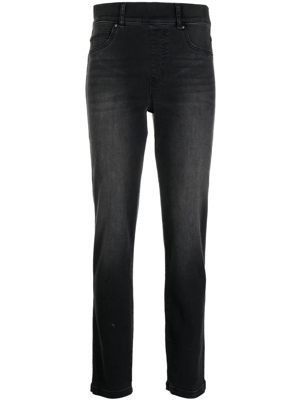 High-Rise Slim-Cut Jeans