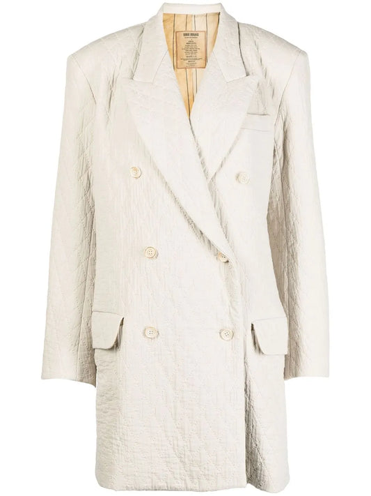Double-Breasted Tailored Coat