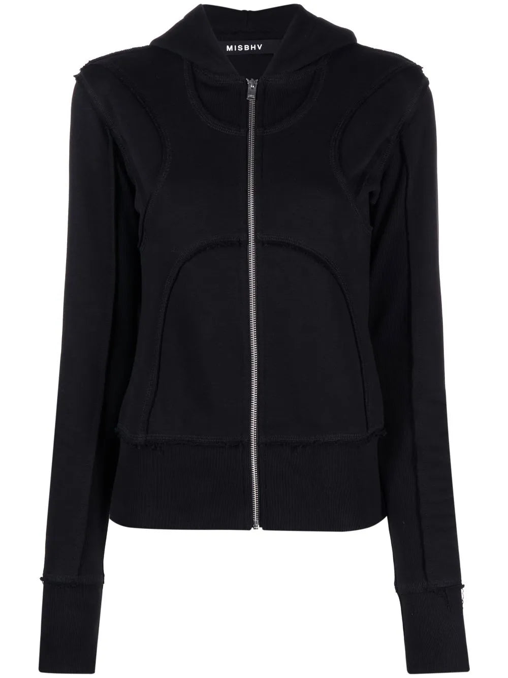 Padded Zip-Up Hoodie