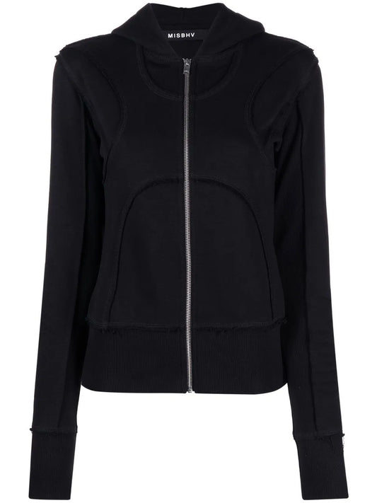 Padded Zip-Up Hoodie
