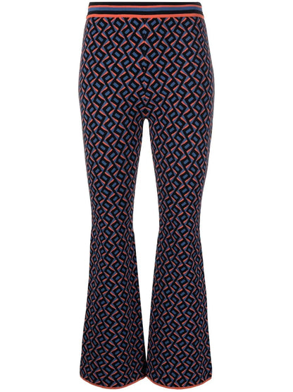 Juno Patterned Jacquard Trousers