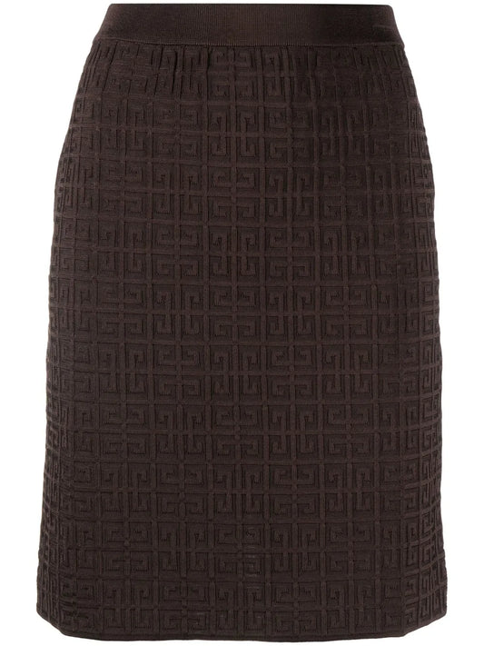 4G Motif Mini Skirt