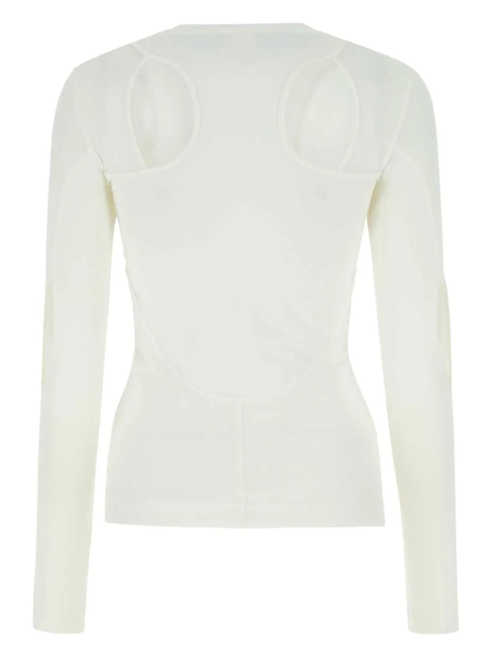 Cut-Out Crew-Neck T-Shirt