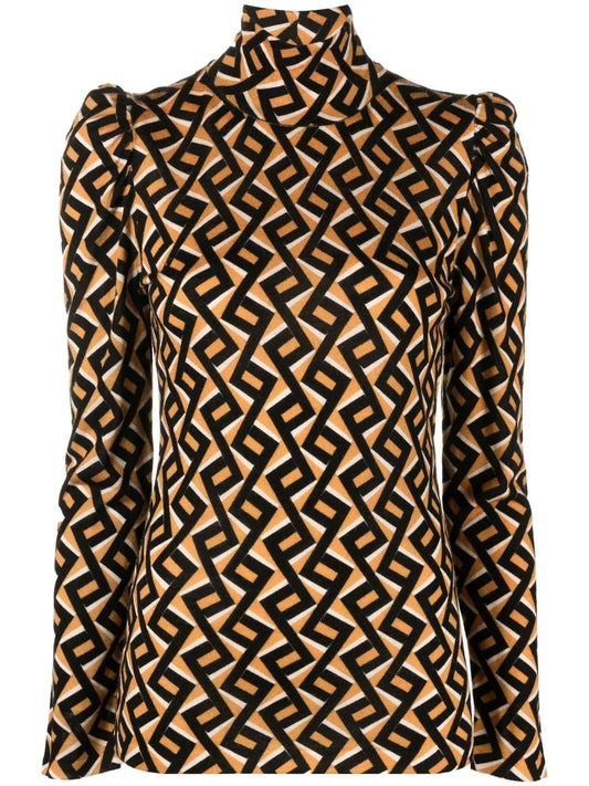 Zigzag Wool Jumper