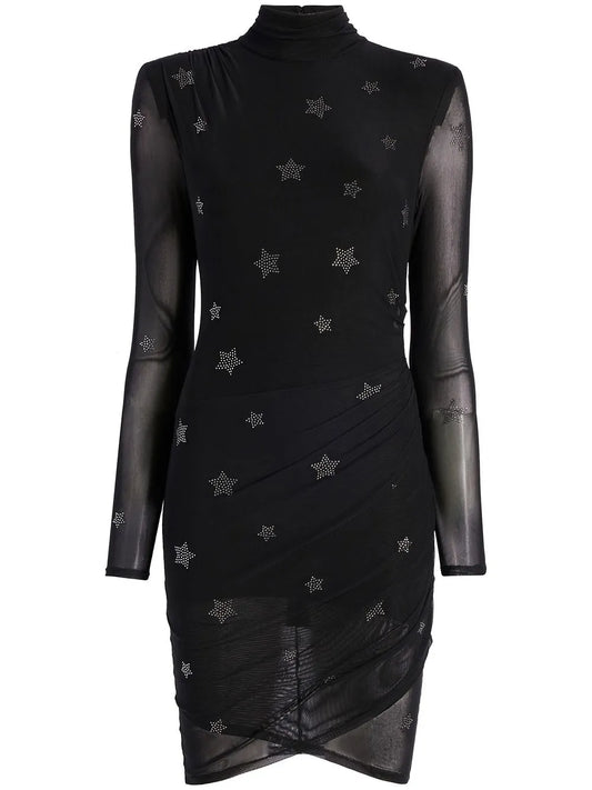 Marlene Star-Print Mini Dress