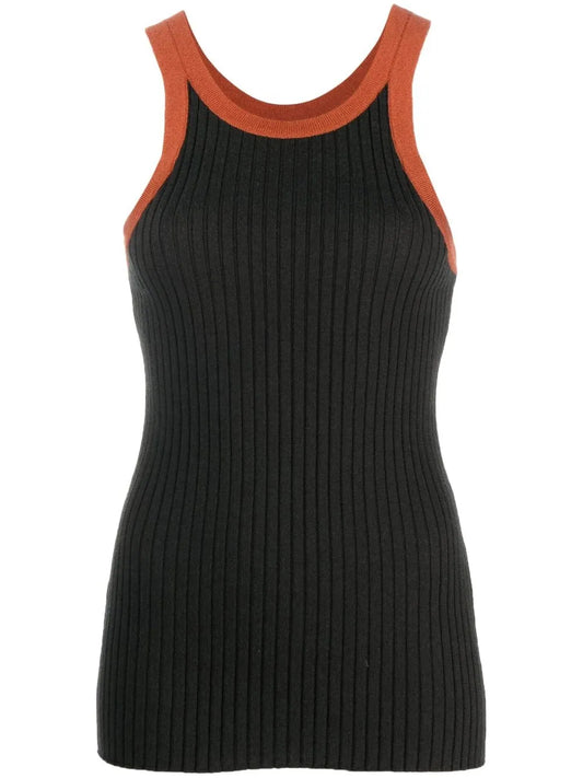 Ribbed-Knit Tank Top