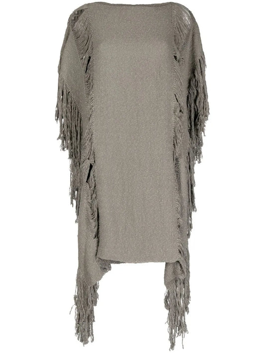 Lace Fringe-Detail Tunic