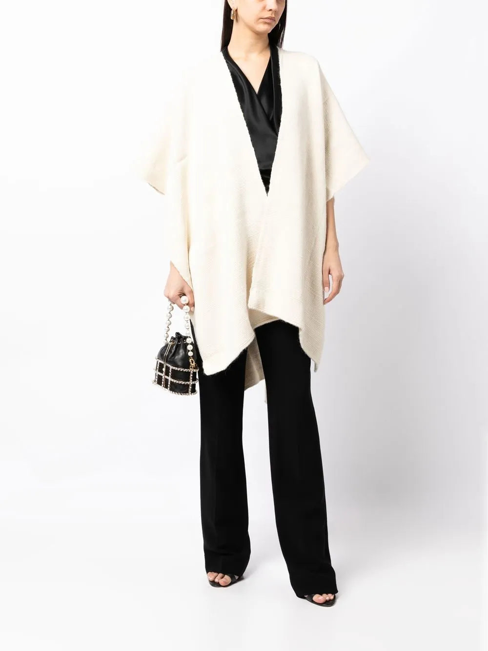 Solid Alpaca Duster