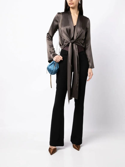 Featherlight Wrap Blouse