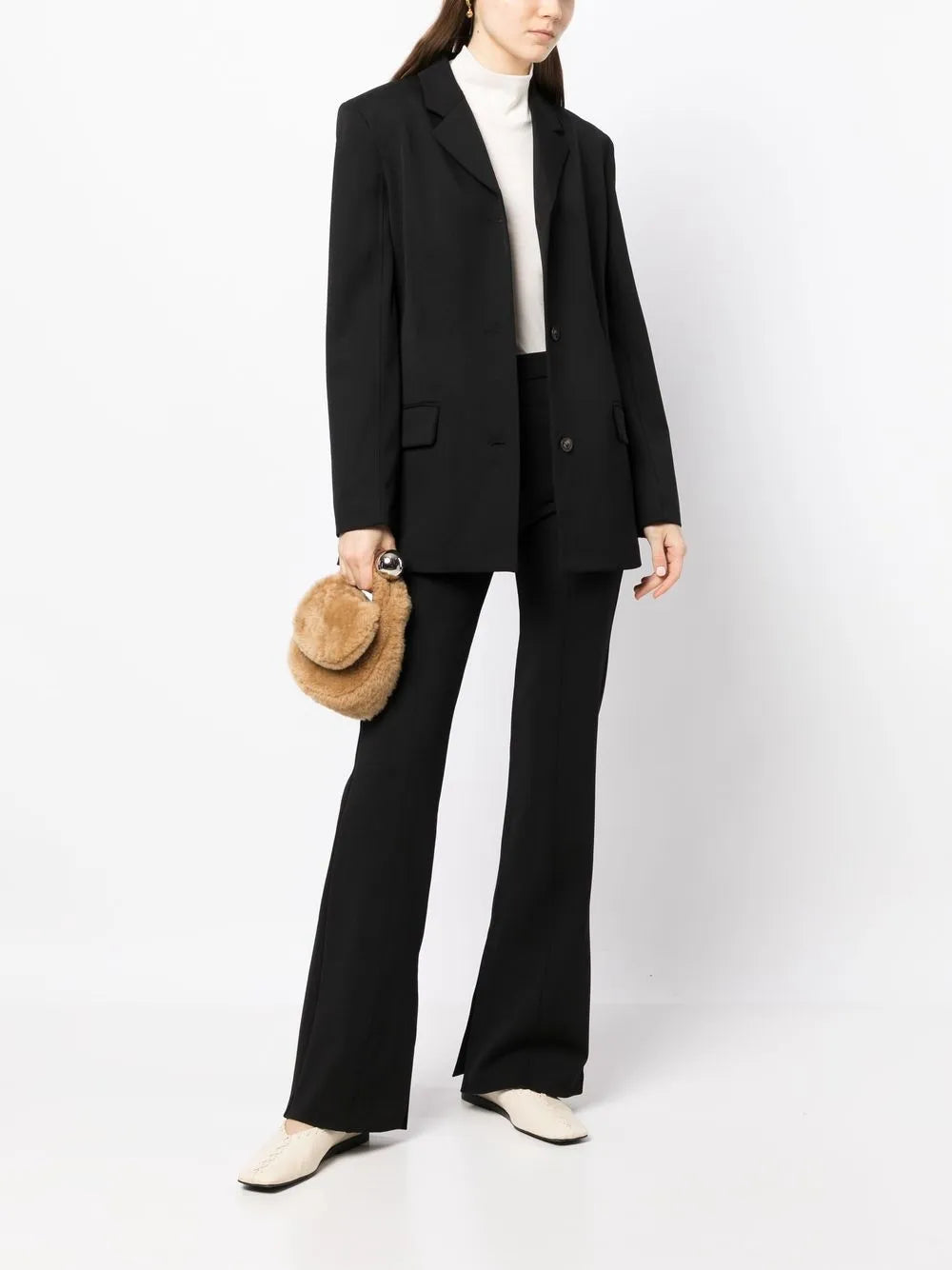 Single-Breasted Virgin-Wool Blazer