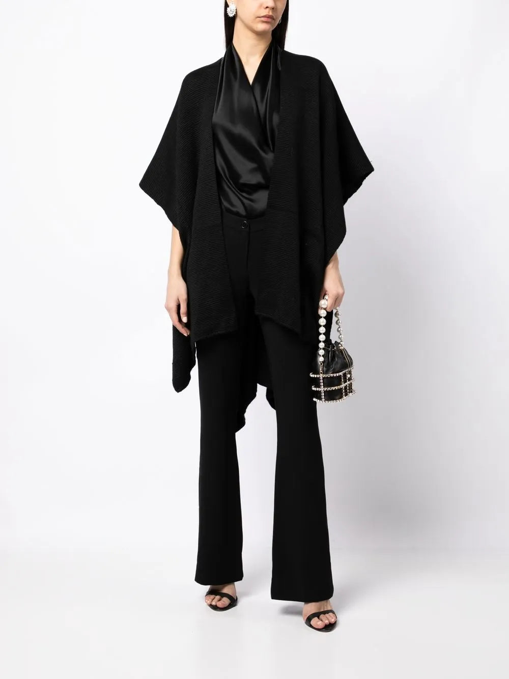 Solid Alpaca Duster