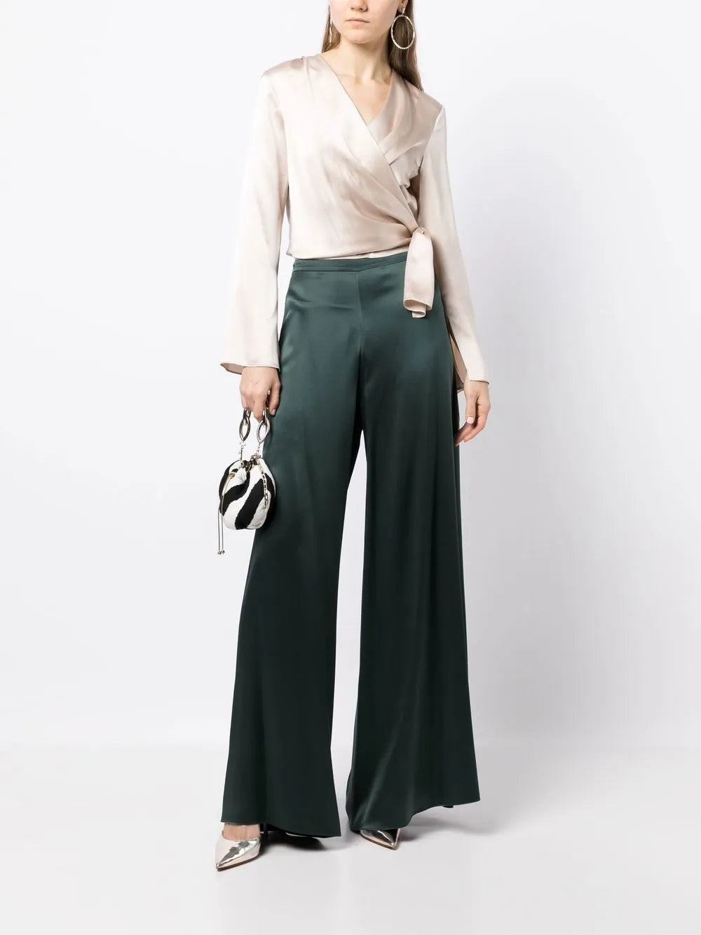 Silk Palazzo Pants