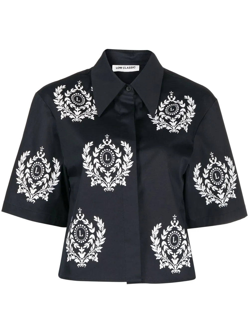Graphic-Print Short-Sleeve Shirt