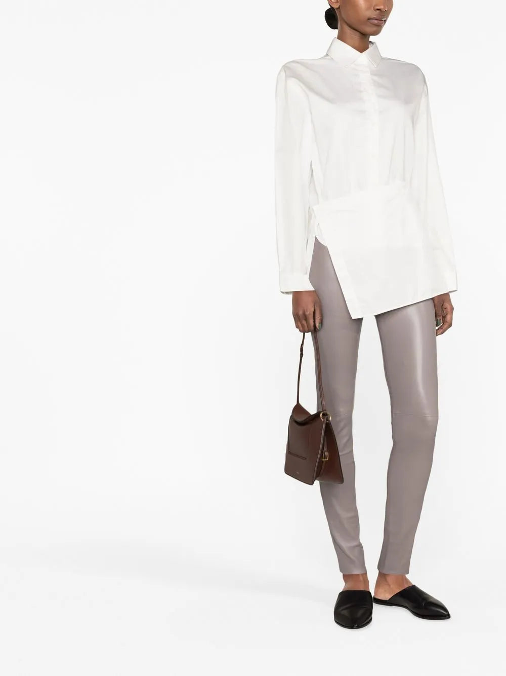Leather Stretch Leggings