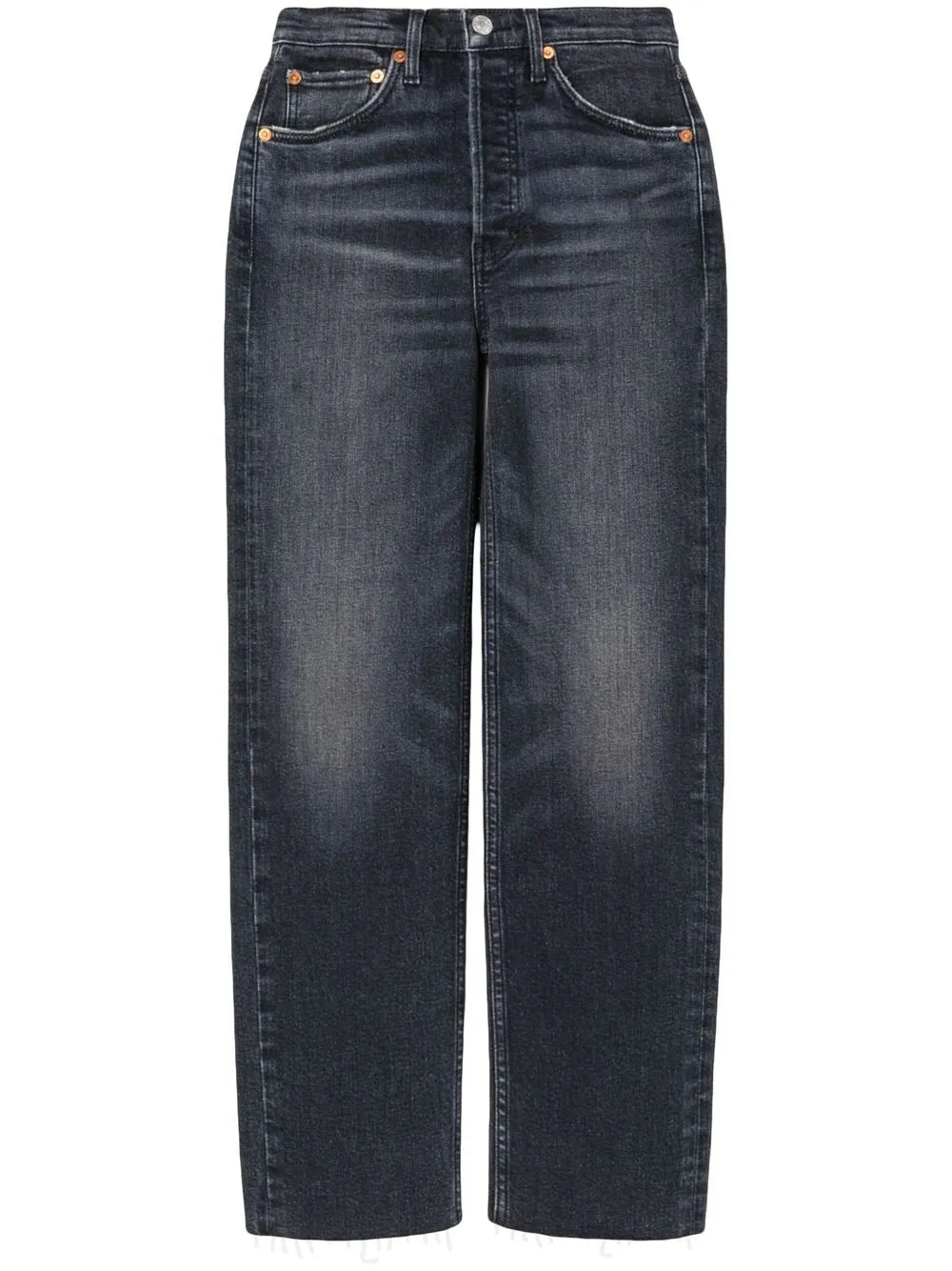 High-Rise Cropped Jeans