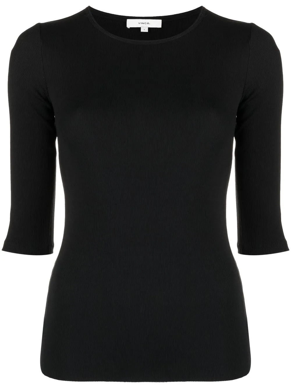 Fine-Ribbed Top