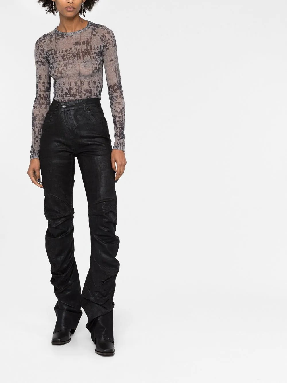 Drape Denim Jeans