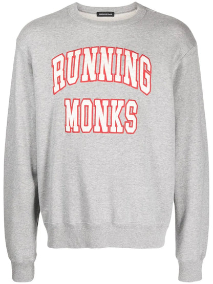 Running Monks Logo-Print Sweatshirt