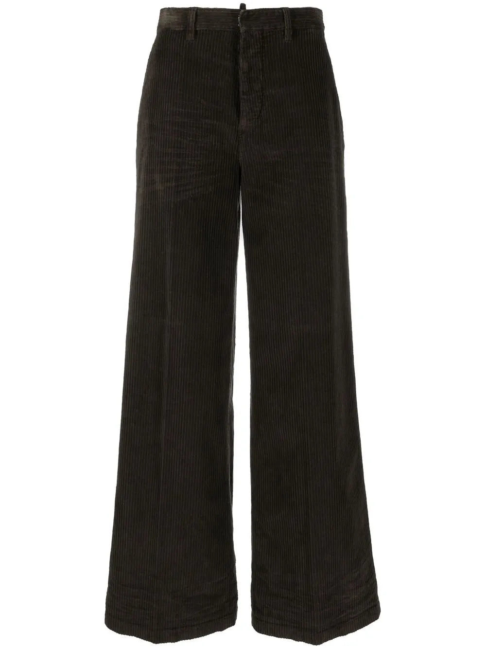 Wide-Leg Corduroy Trousers