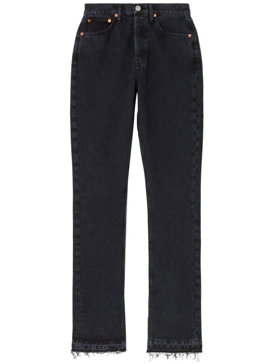 Skinny-Cut Boot Trousers