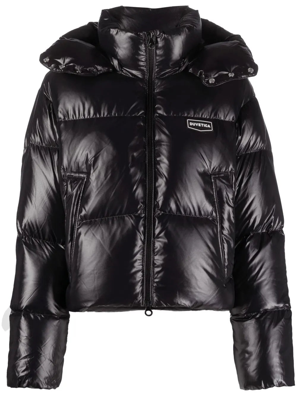 Logo-Patch Puffer Jacket