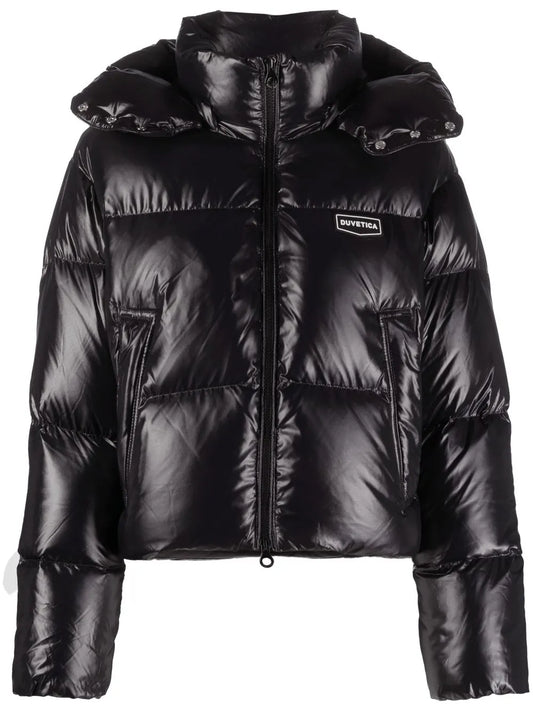 Logo-Patch Puffer Jacket