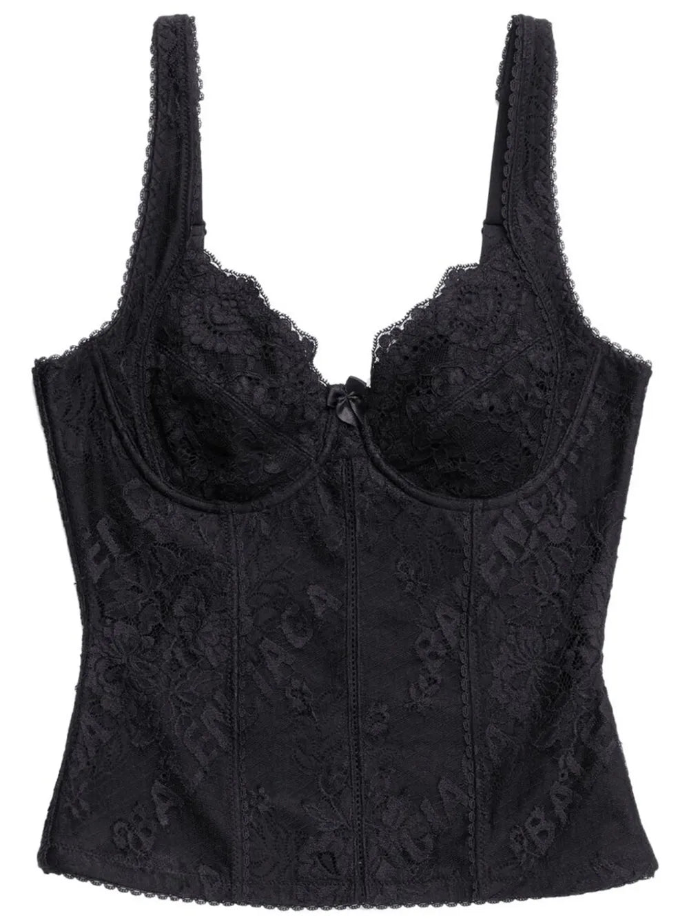 Allover Logo Lingerie Top