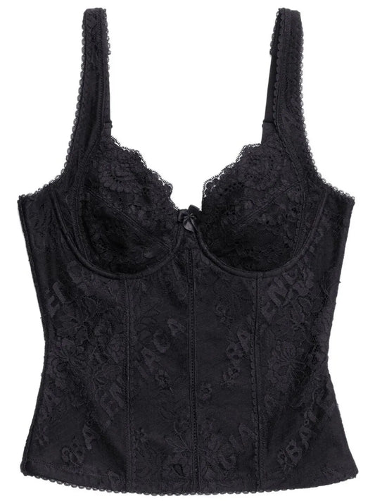 Allover Logo Lingerie Top