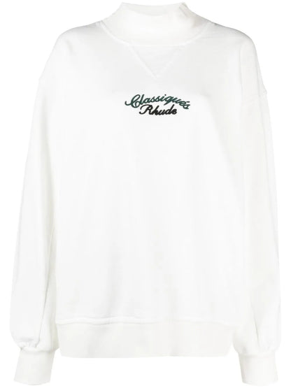 Logo-Embroidered Cotton Sweatshirt