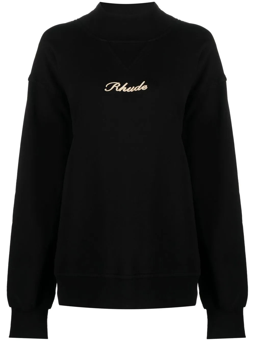 Embroidered Logo Fleece Sweatshirt