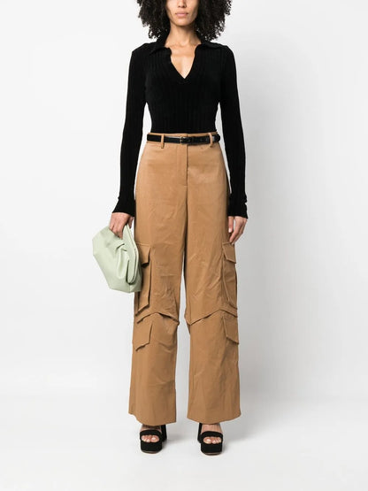 Multi-Pocket Cargo Trousers