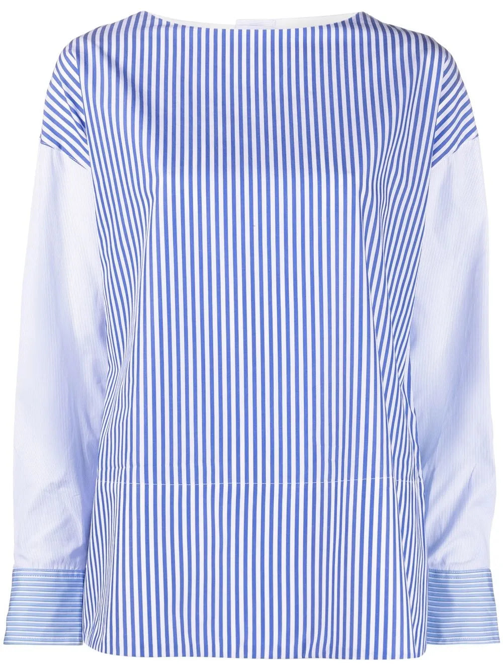 Striped Patchwork Blouse