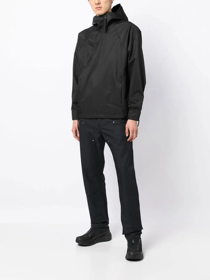Hooded Zip-Up Windbreaker