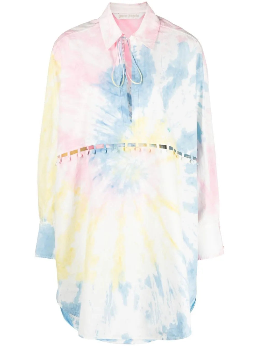 Tie-Dye Print Shirtdress