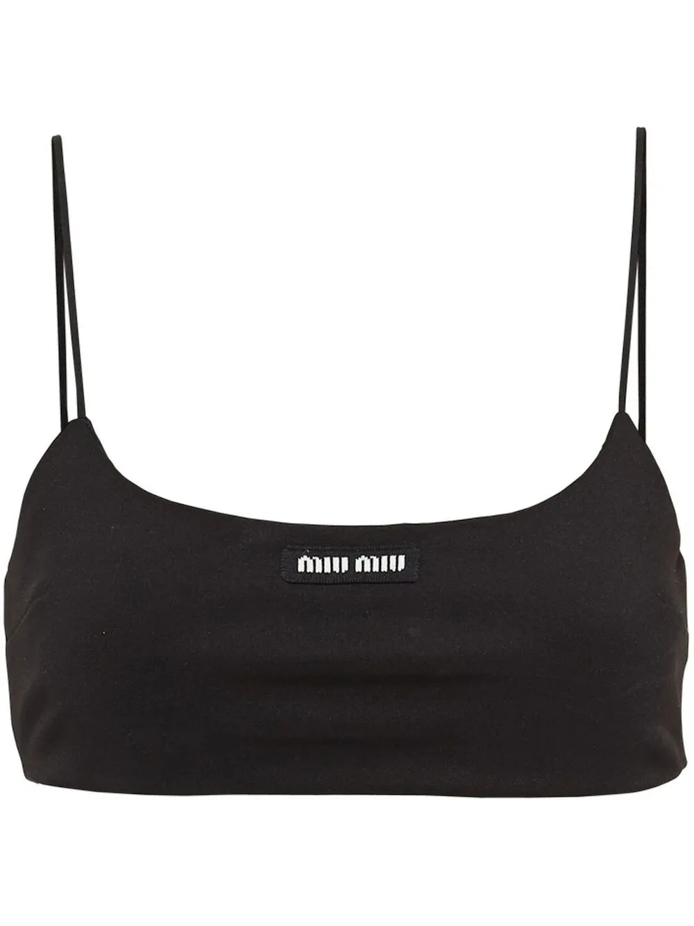 Logo-Patch Crop Top