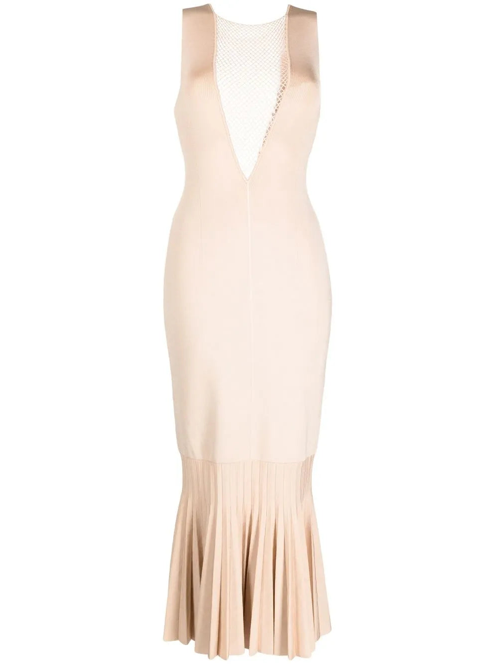 Erato Pleated-Hem Dress