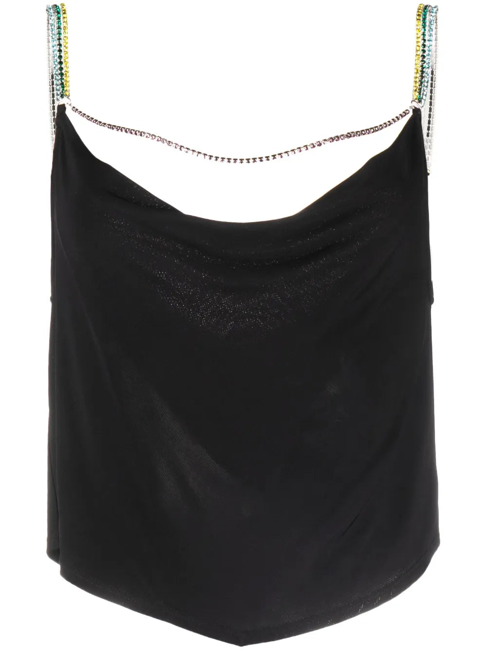 Crystal-Embellished Sleeveless Top