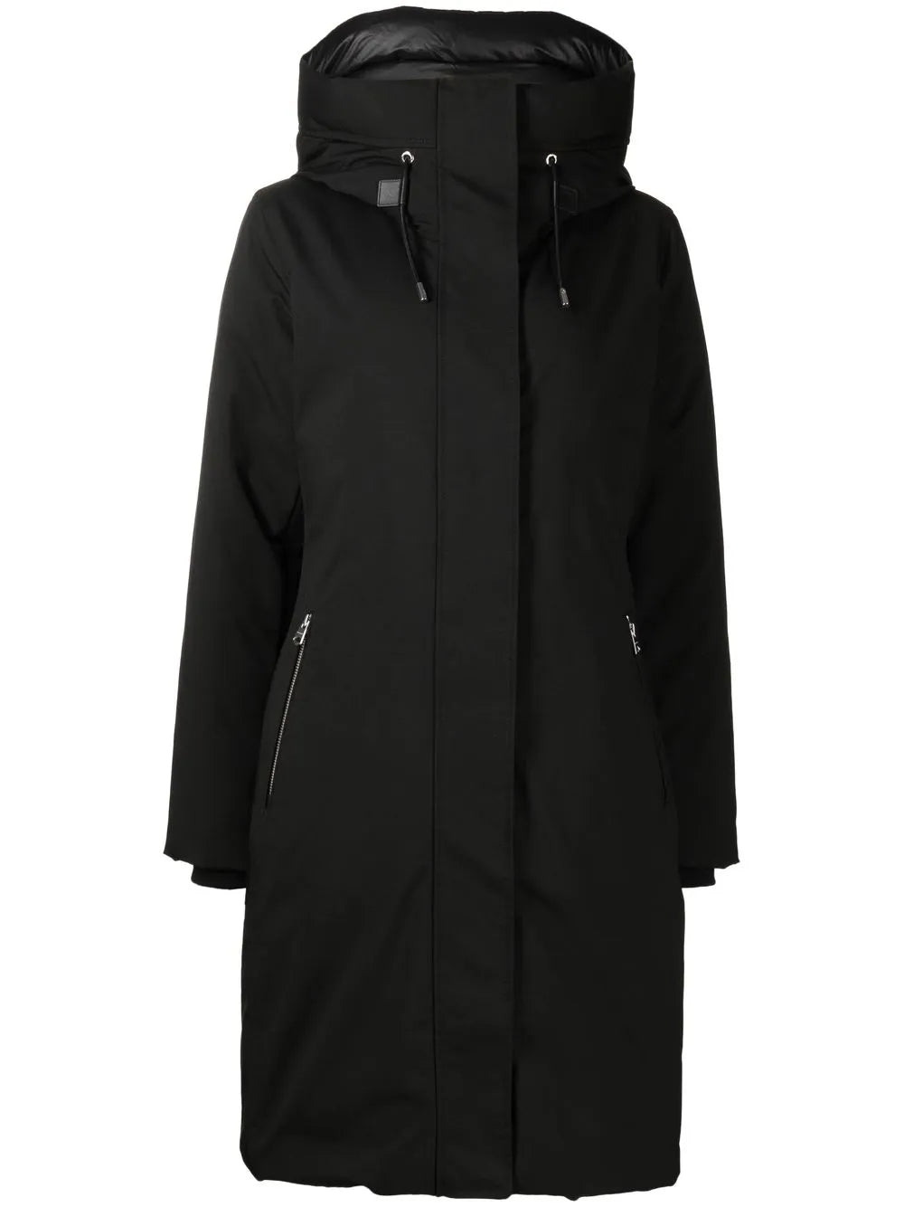 Padded Down Hooded Coat
