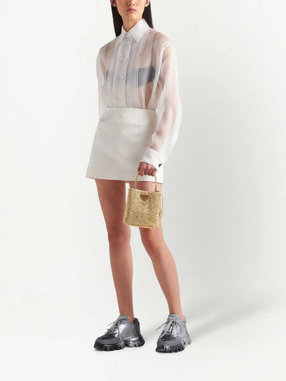 Sheer Organza Shirt