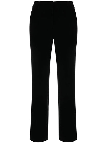 Velvet Tapered Trousers