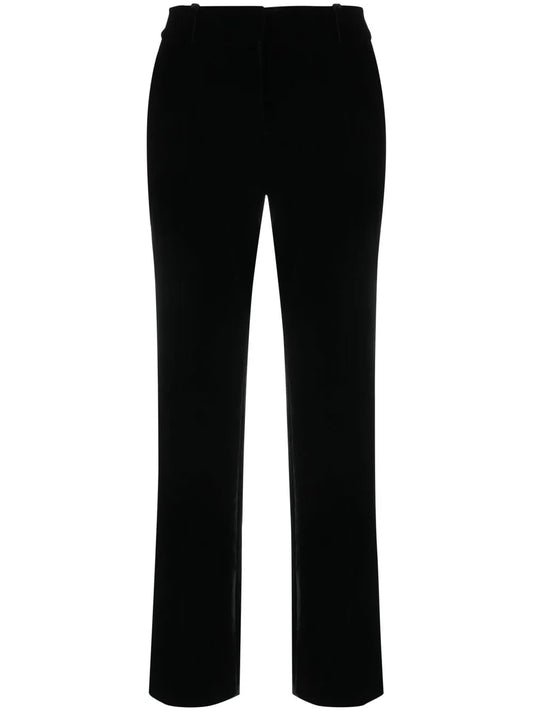 Velvet Tapered Trousers